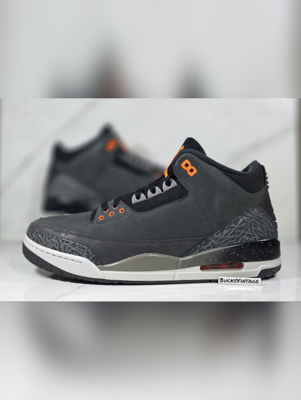 2023 Nike Air Jordan 3 Retro Fear Mens Size 13 Authentic With Box Rare Og iii